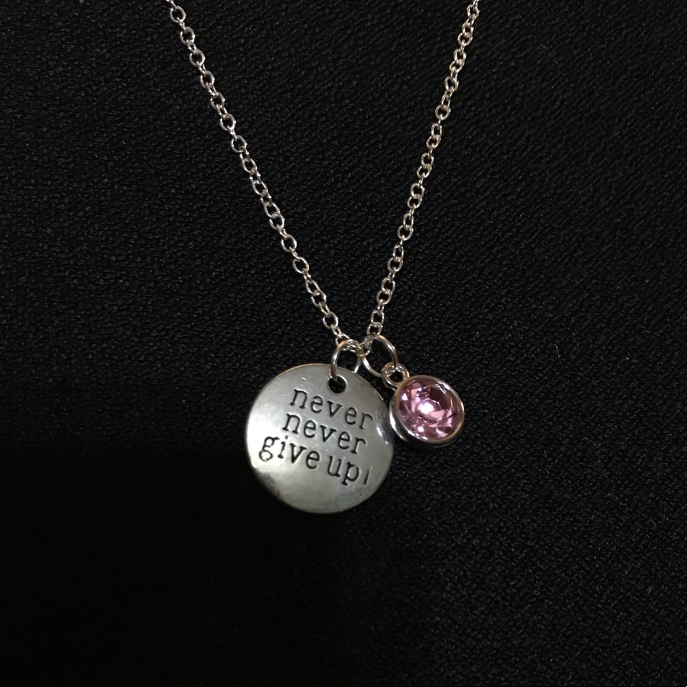 Breast cancer awareness Necklace 2 💕